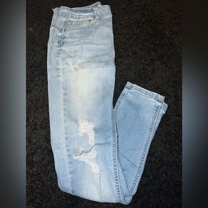 Wax Skinny Jeans